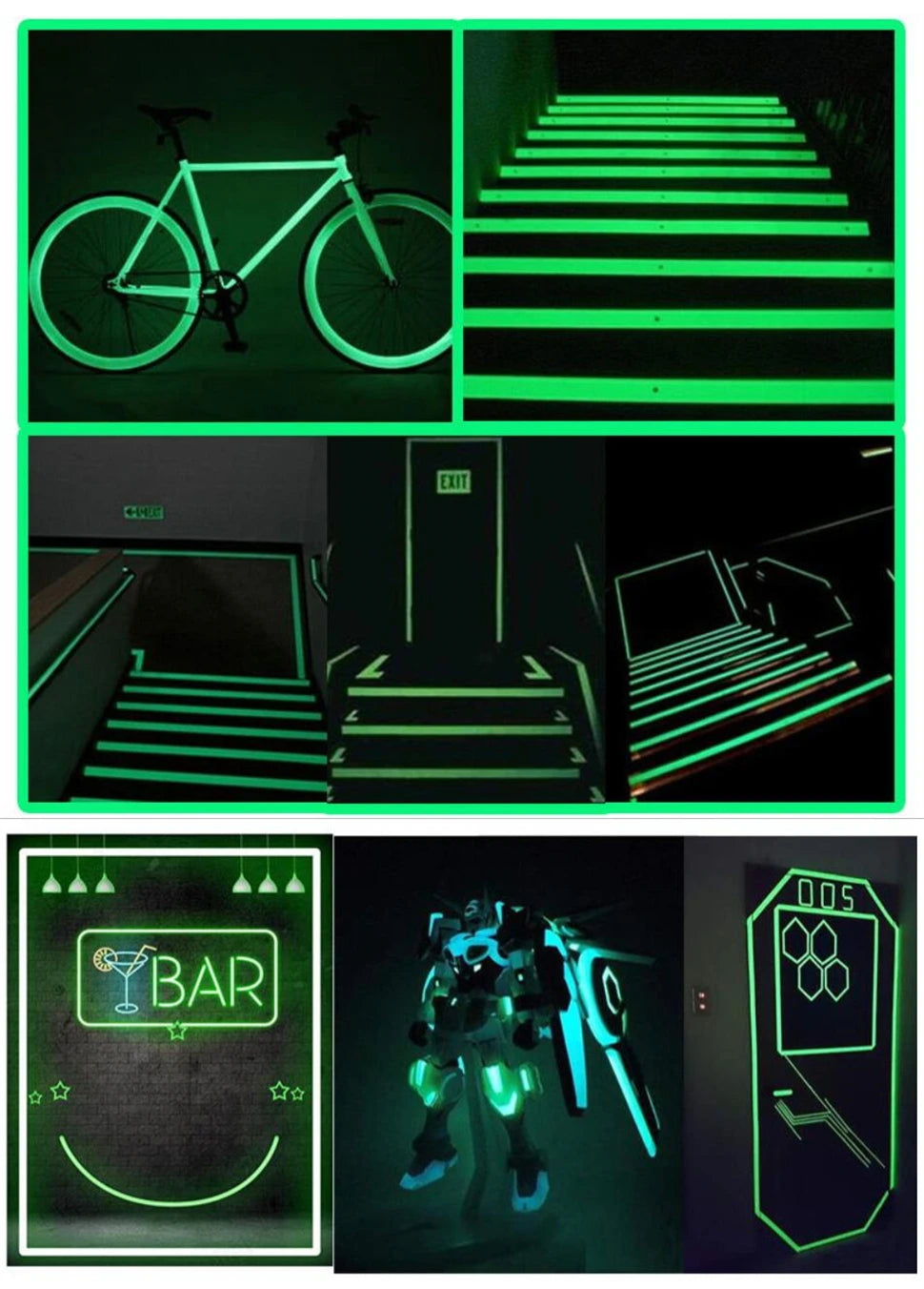 Ruban fluorescent