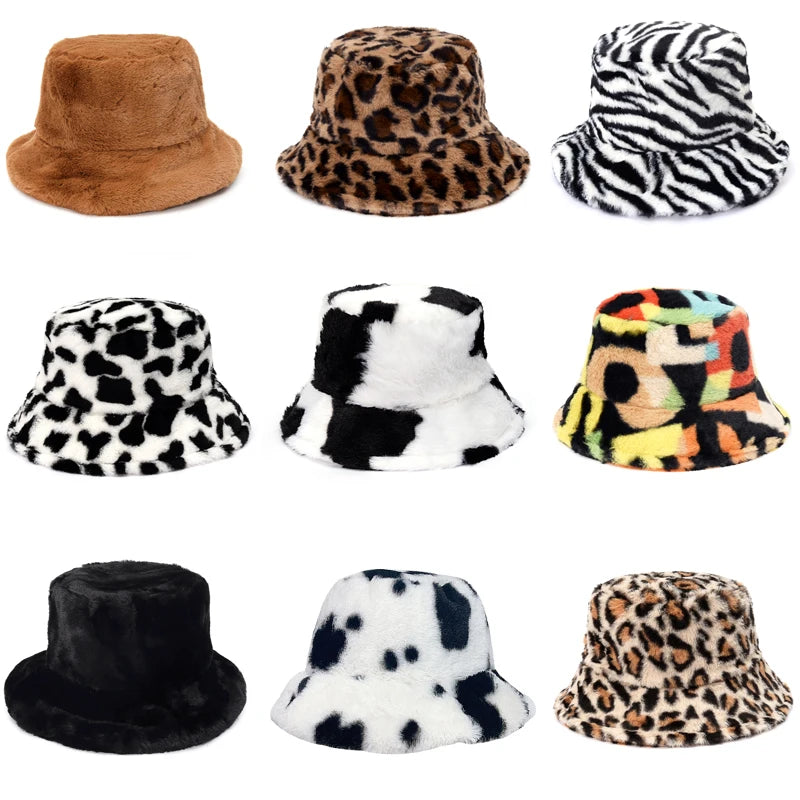 Fluffy Bucket Hats