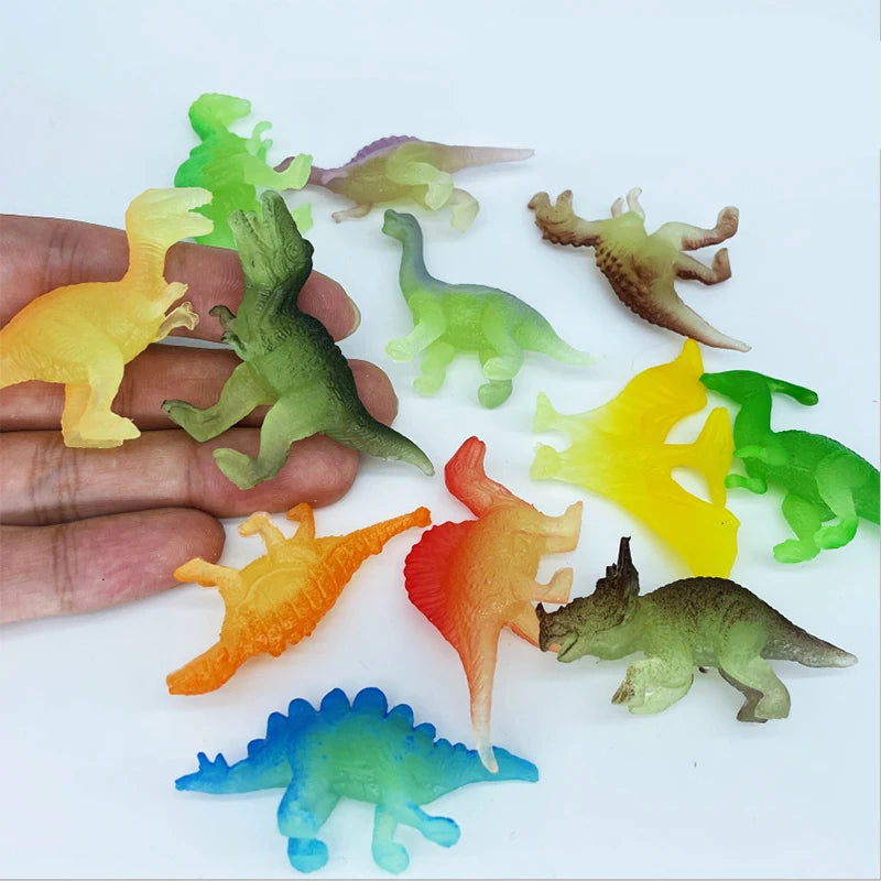 Figurines Dinosaures Fluorescents
