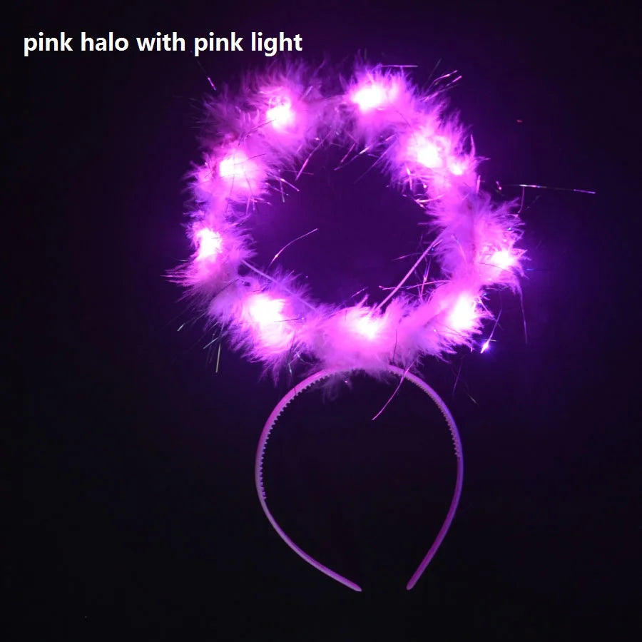 Halo d'ange lumineux