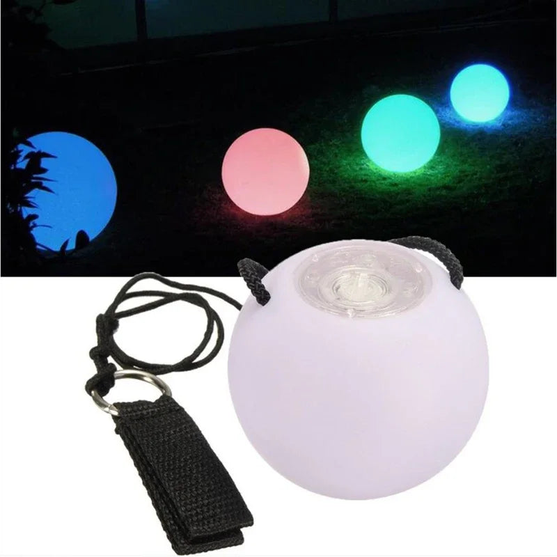 Spinning ball LED