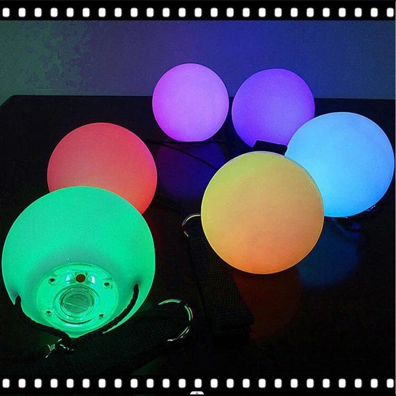 Spinning ball LED