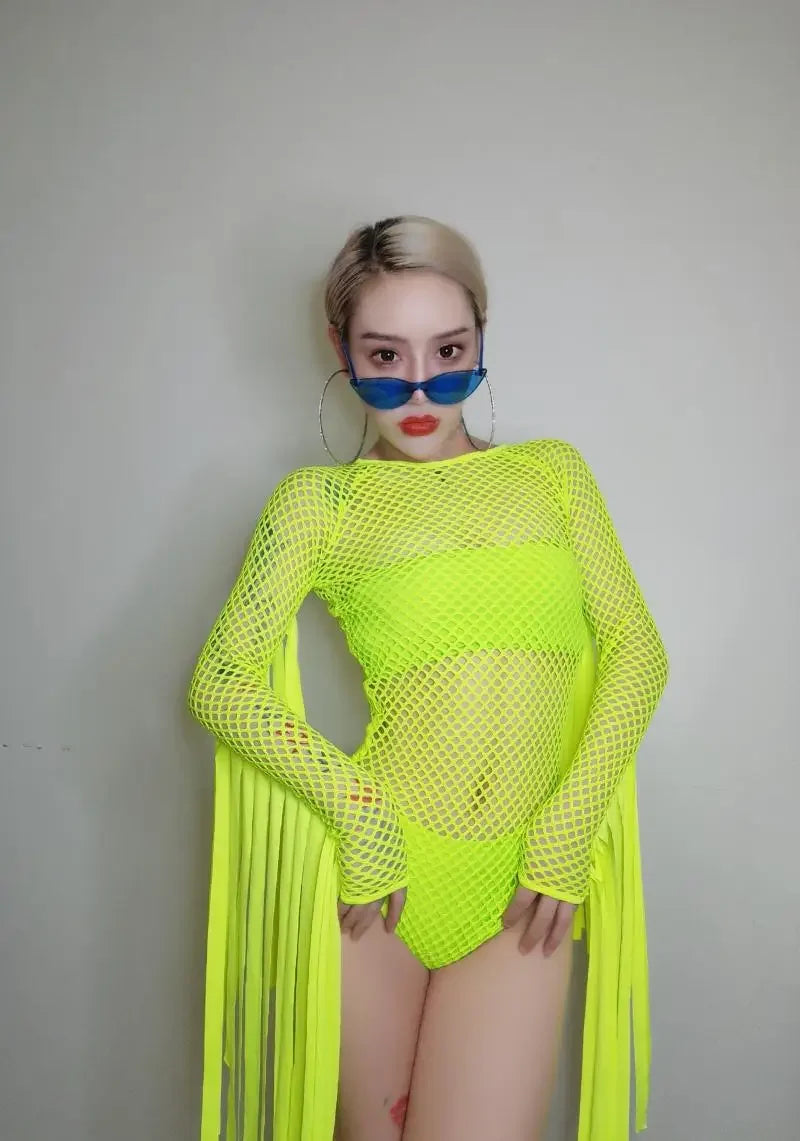 Fishnet costume