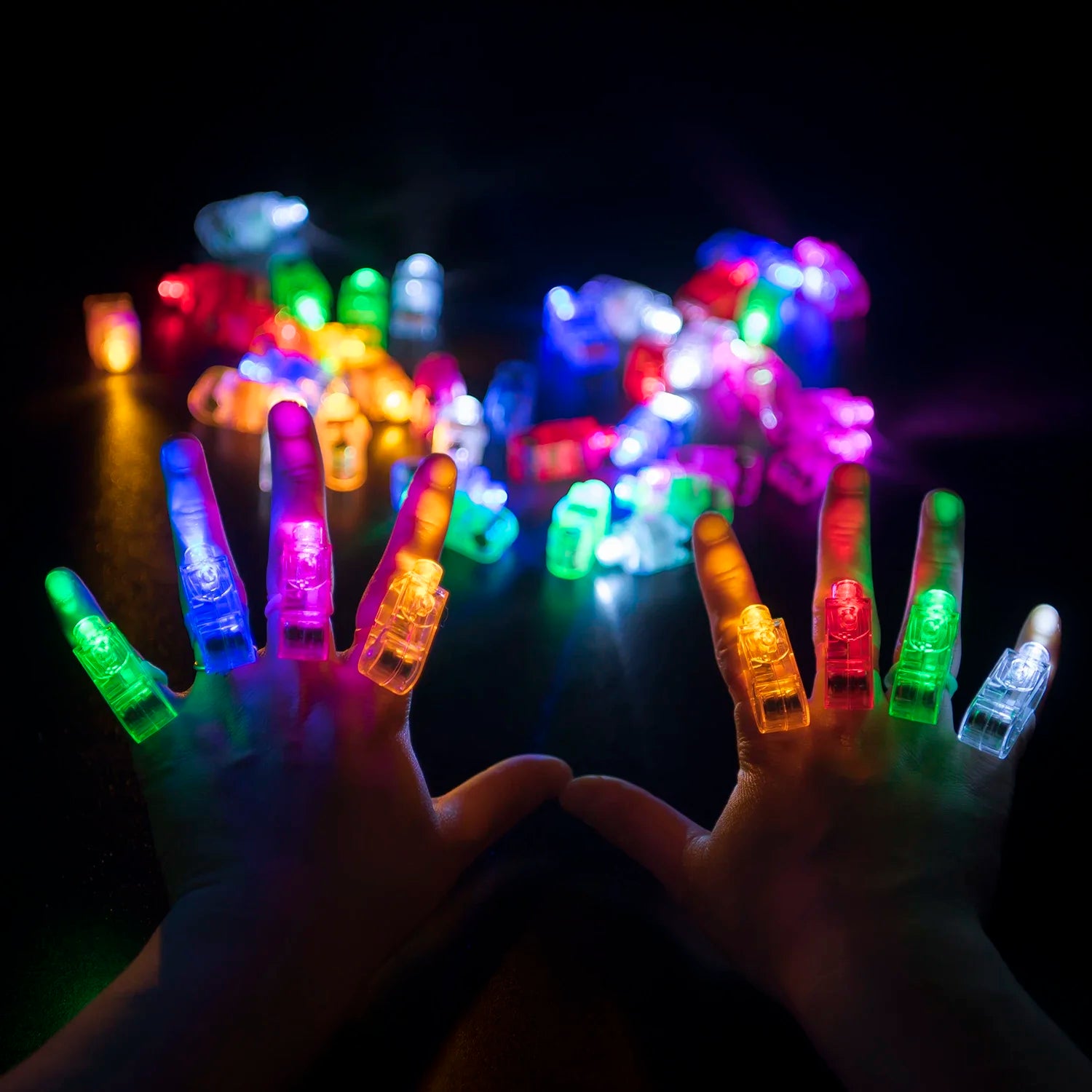 Lumières LED pour doigts