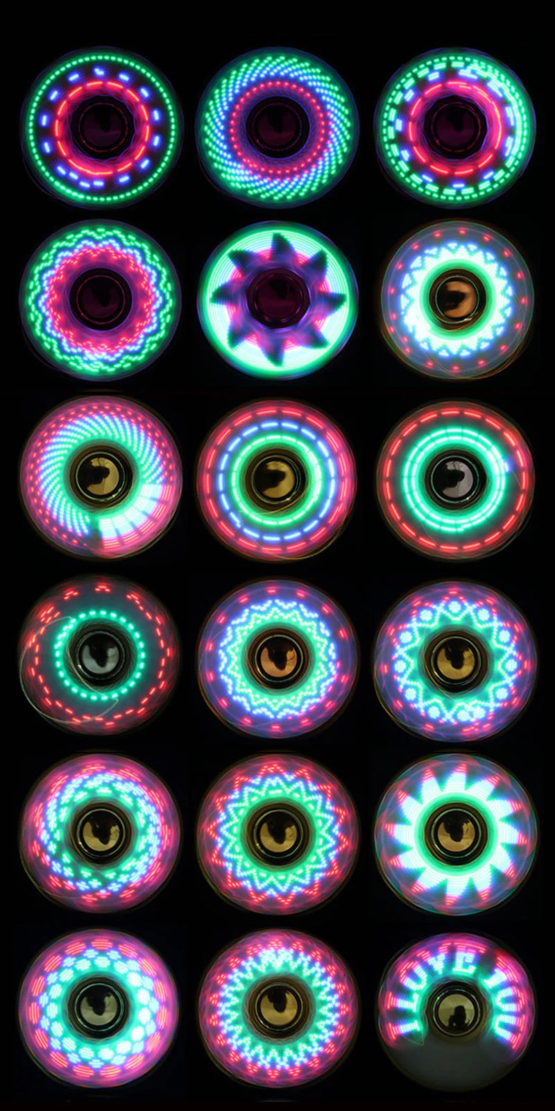 Spinner Lumineux LED