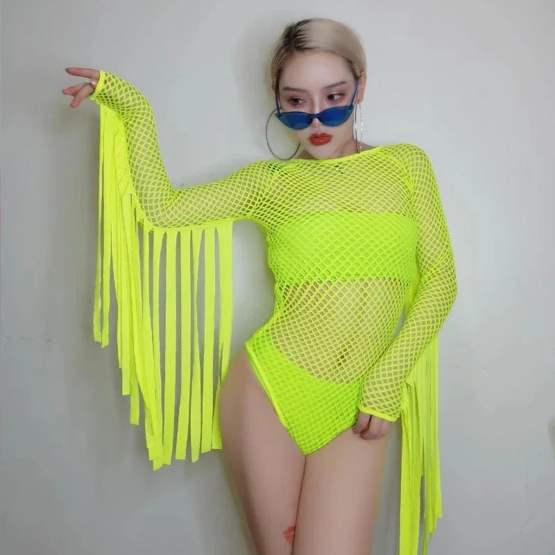 Fishnet costume