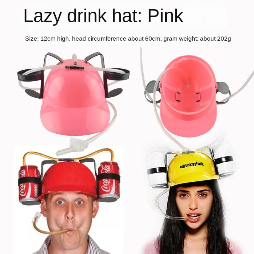 Lazy drink hat