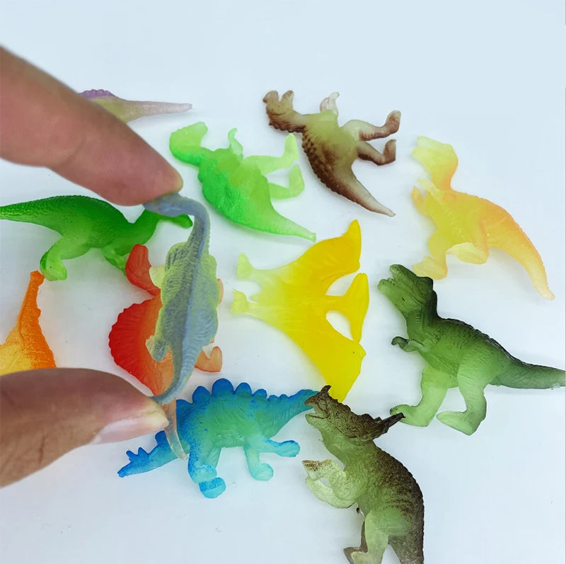 Figurines  Dinosaures Fluorescents