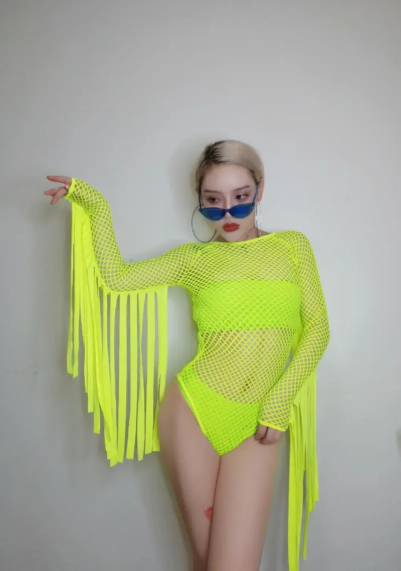Fishnet costume
