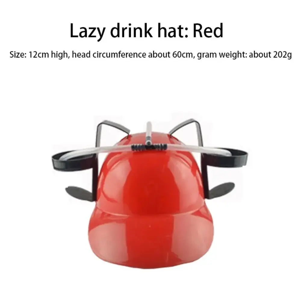 Lazy drink hat