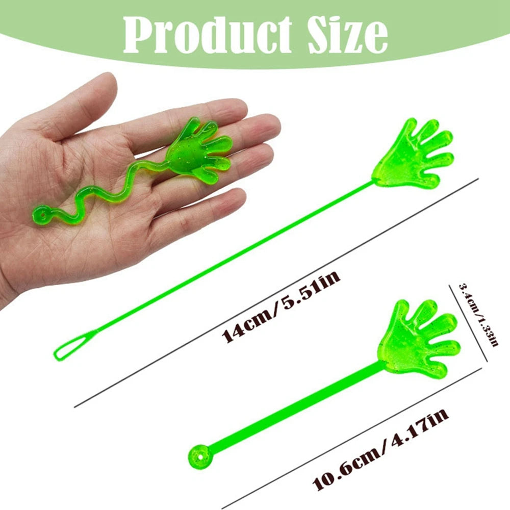 Mains collantes extensibles