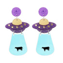 Boucles d'oreilles Alien