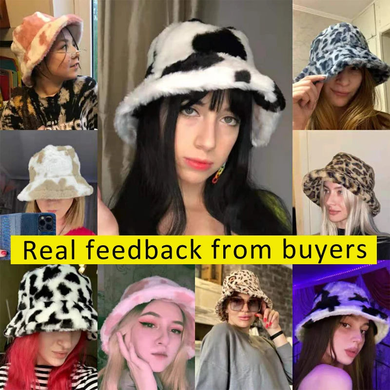Fluffy Bucket Hats