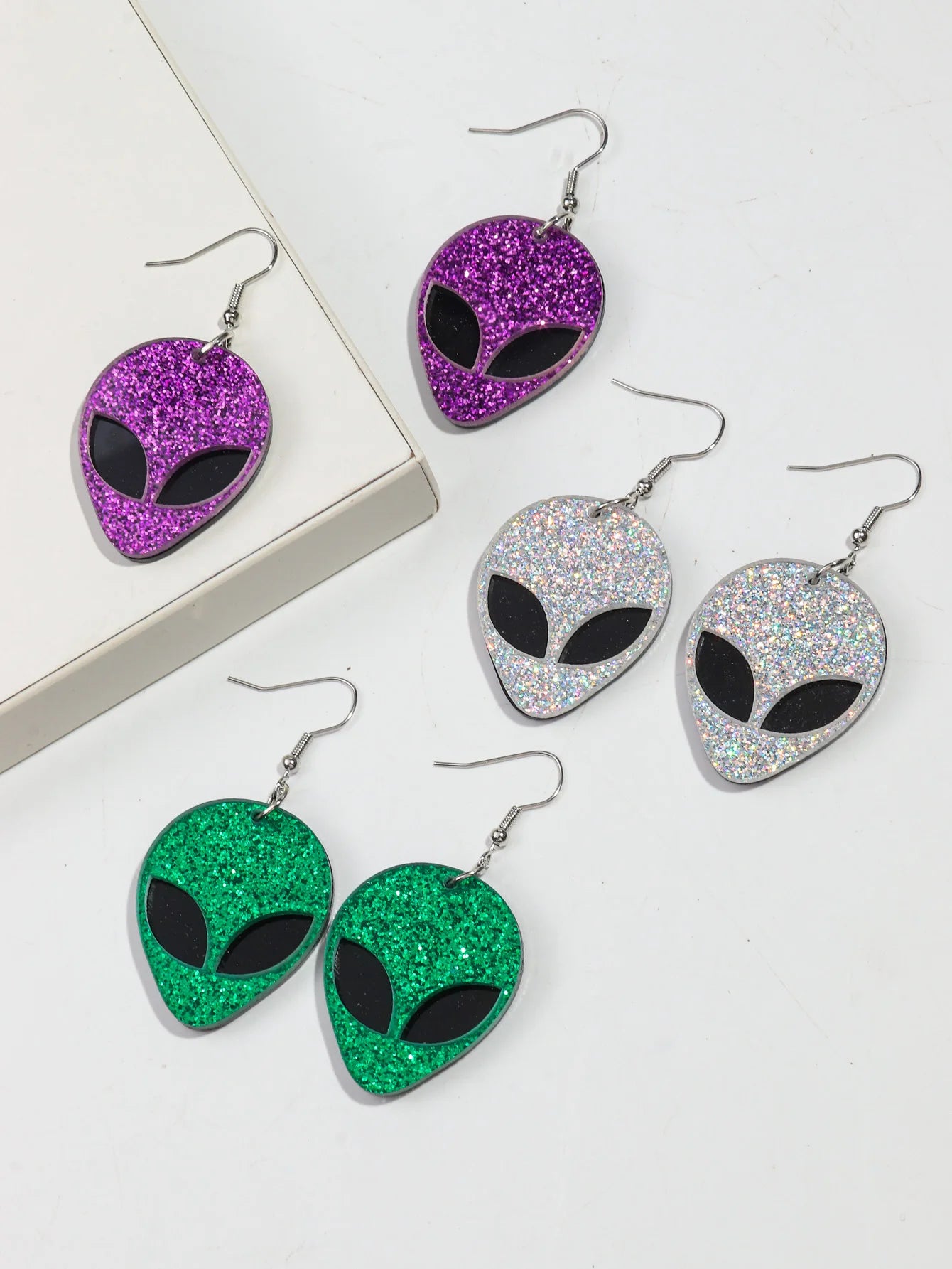 Boucles d'oreilles Alien