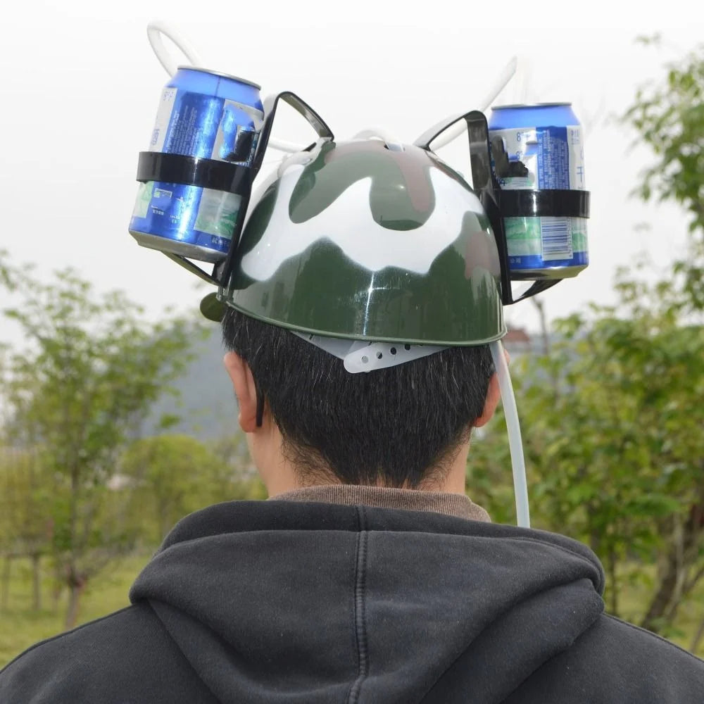 Lazy drink hat