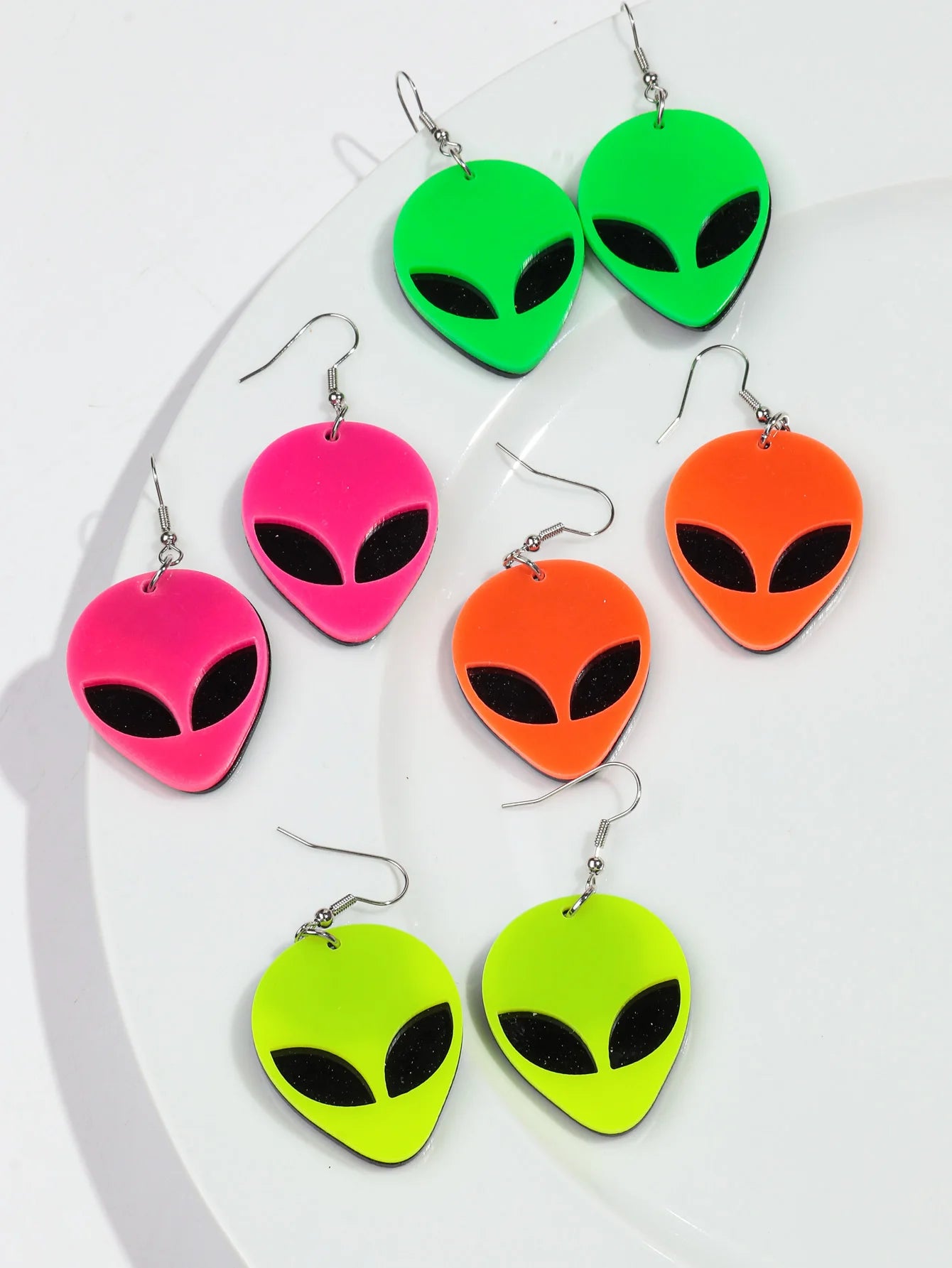 Boucles d'oreilles Alien