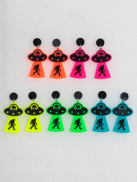 Boucles d'oreilles Alien
