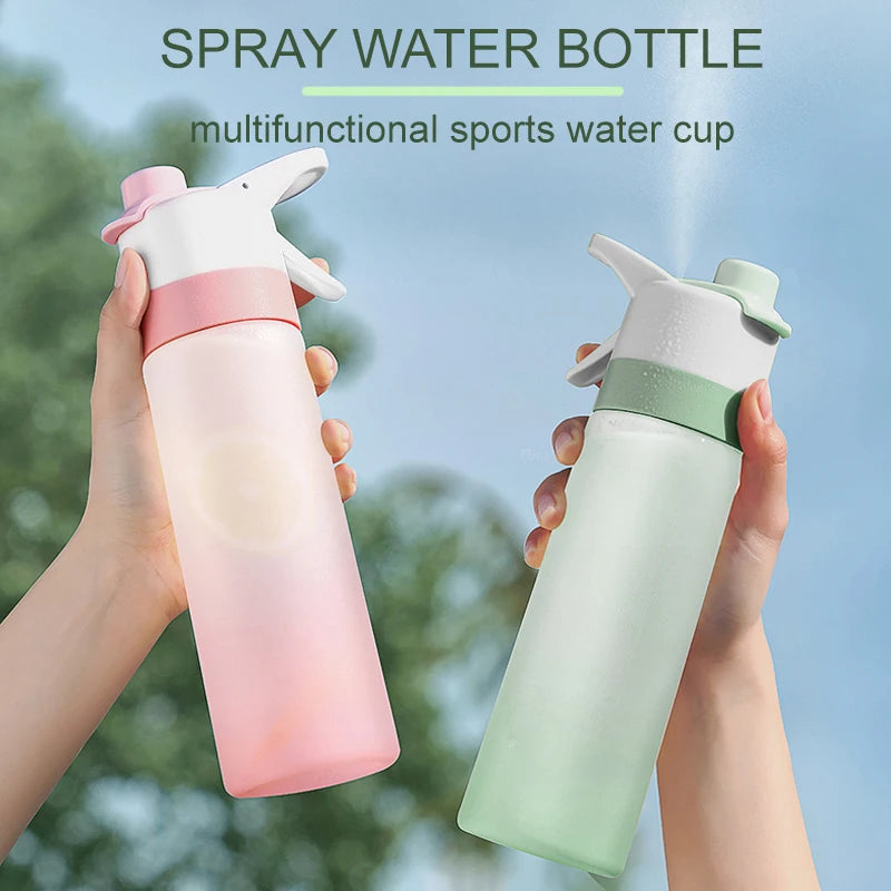 Bouteille d'eau pulvérisatrice