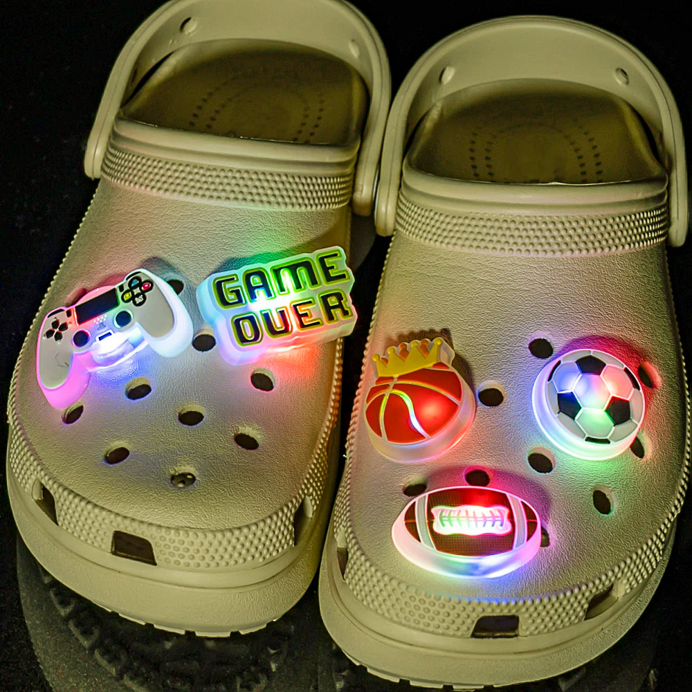 Breloques LED pour chaussures