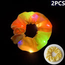 Élastiques à cheveux LED