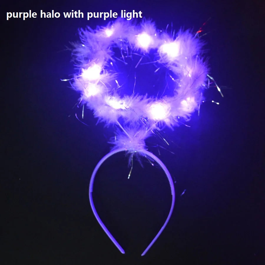 Halo d'ange lumineux