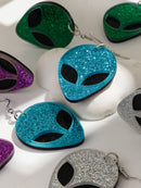 Boucles d'oreilles Alien