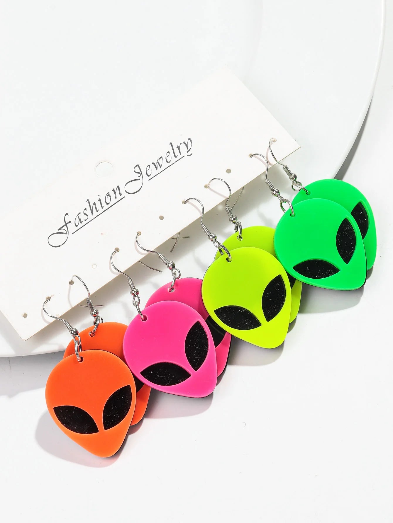 Boucles d'oreilles Alien