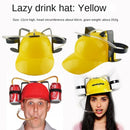 Lazy drink hat