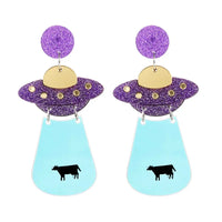 Boucles d'oreilles Alien