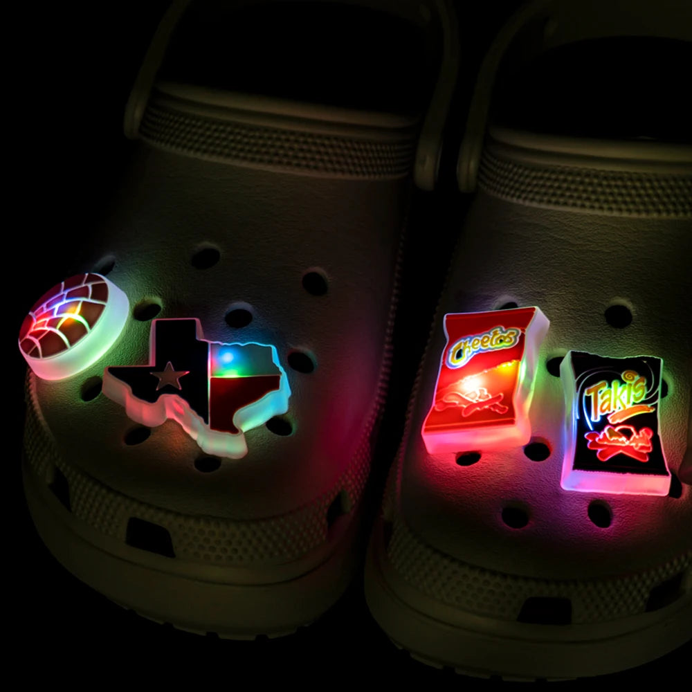 Breloques LED pour chaussures