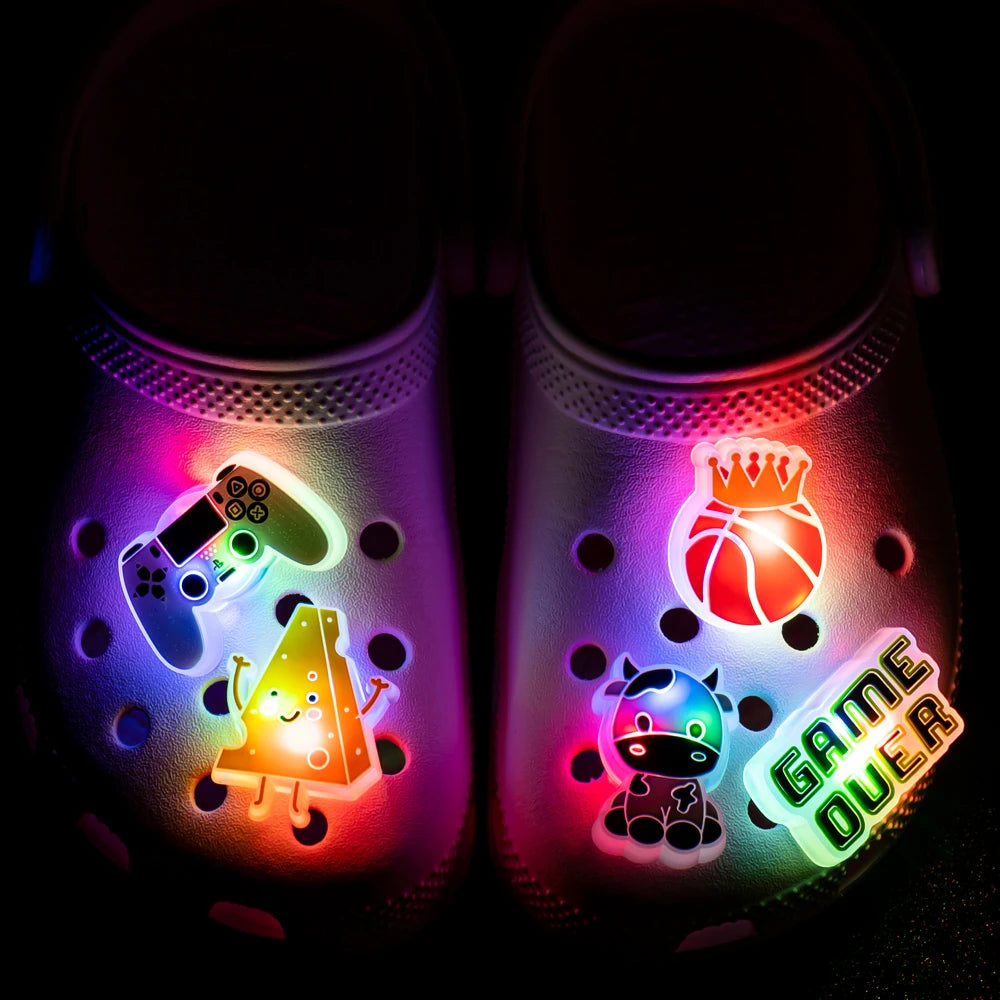 Breloques LED pour chaussures