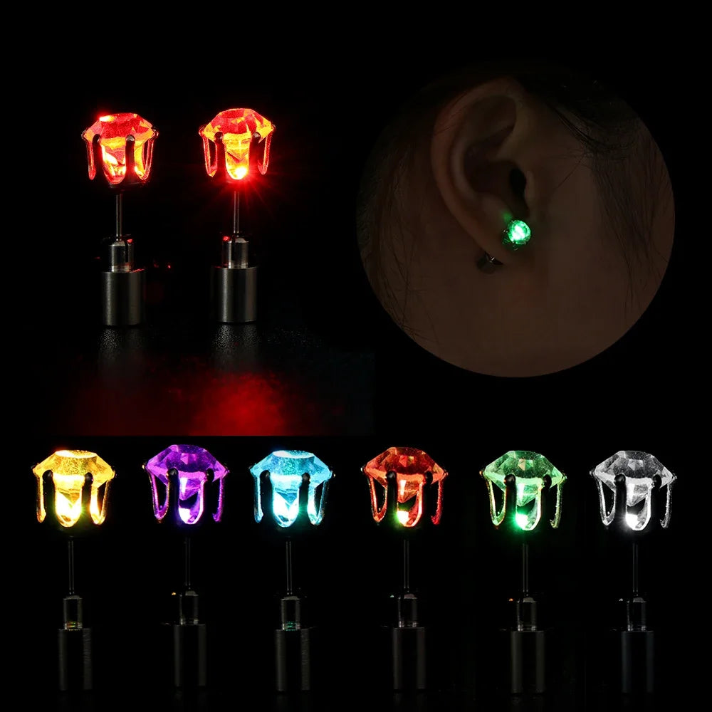 Boucles d'oreilles LED