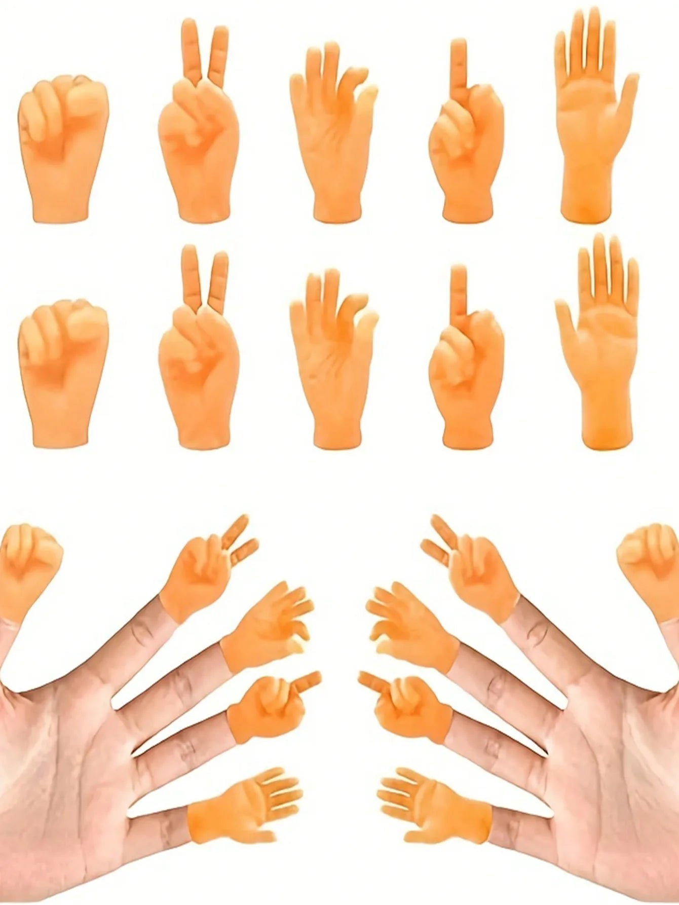 Lot de mini mains