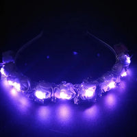 LED Light Flower Crowns