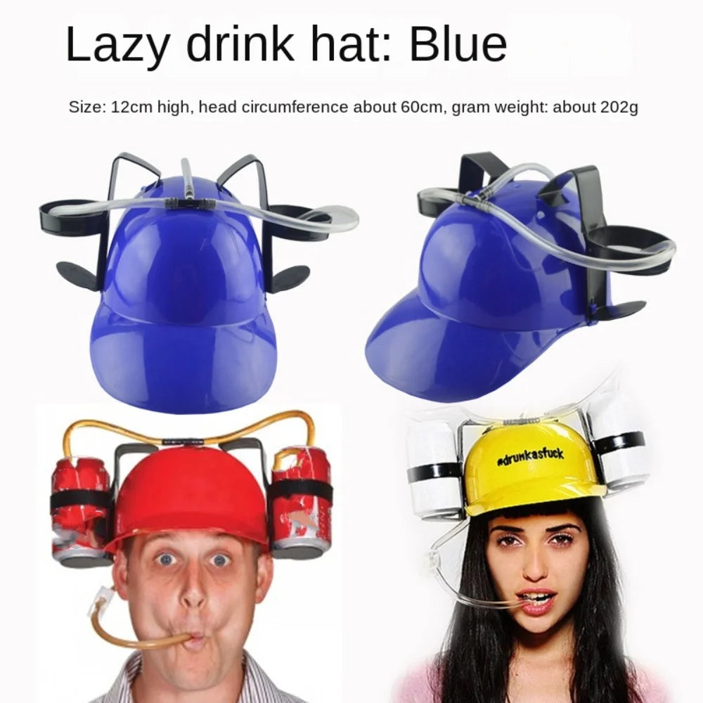 Lazy drink hat