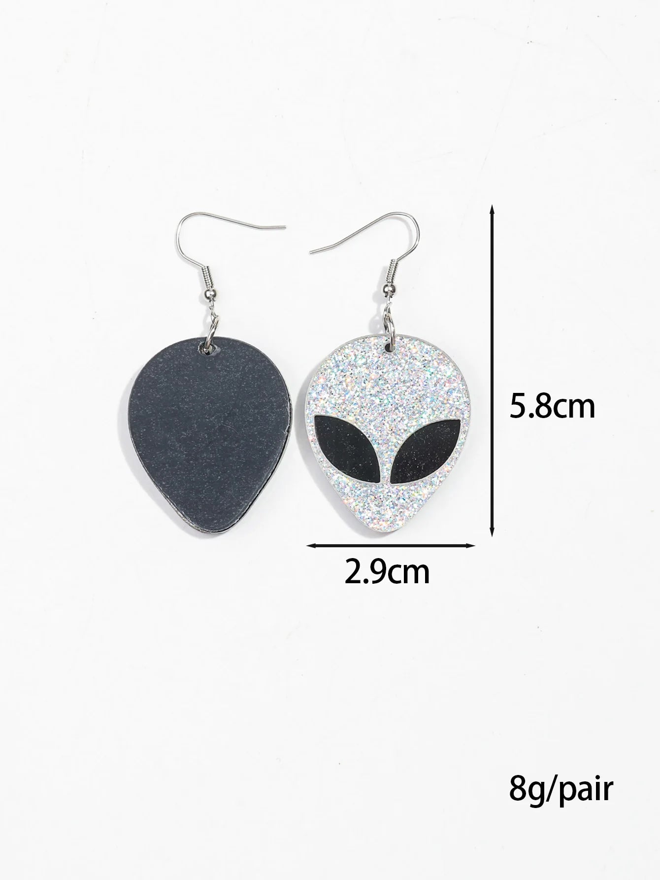 Boucles d'oreilles Alien