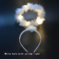 Halo d'ange lumineux