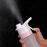 Bouteille d'eau pulvérisatrice