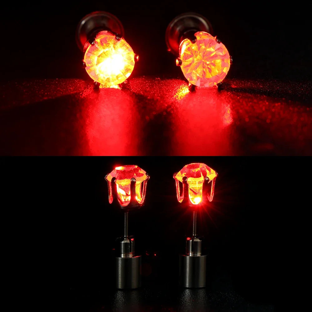 Boucles d'oreilles LED