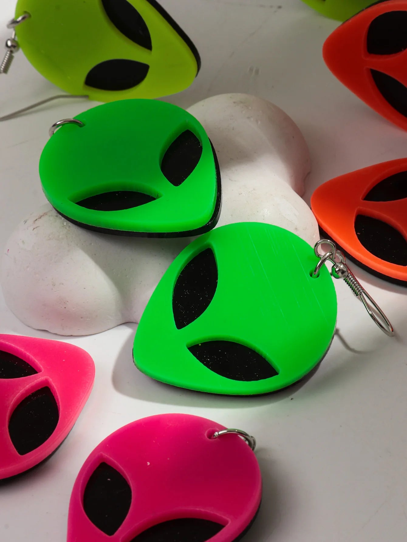 Boucles d'oreilles Alien