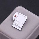 White Toilet Paper Pins