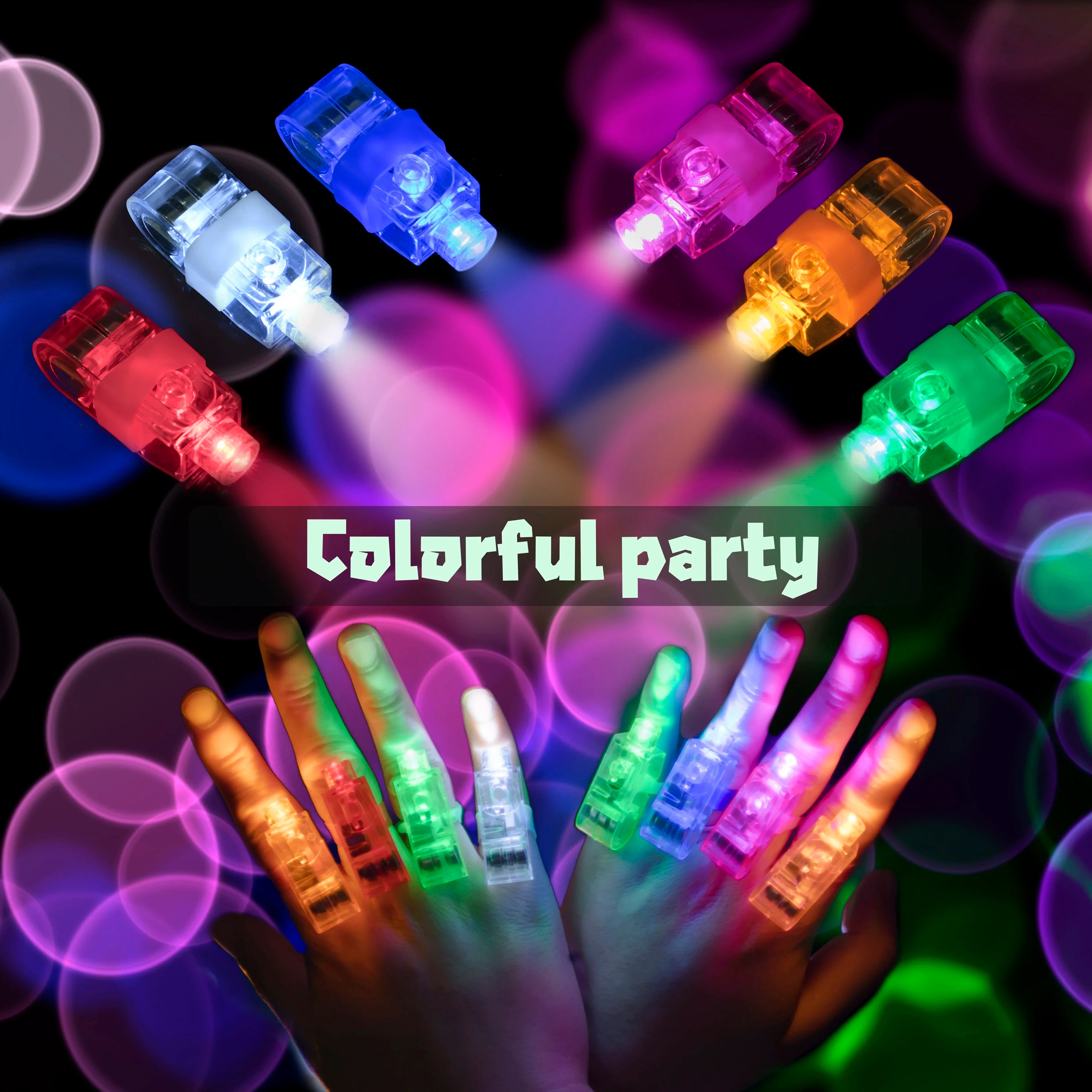 Lumières LED pour doigts