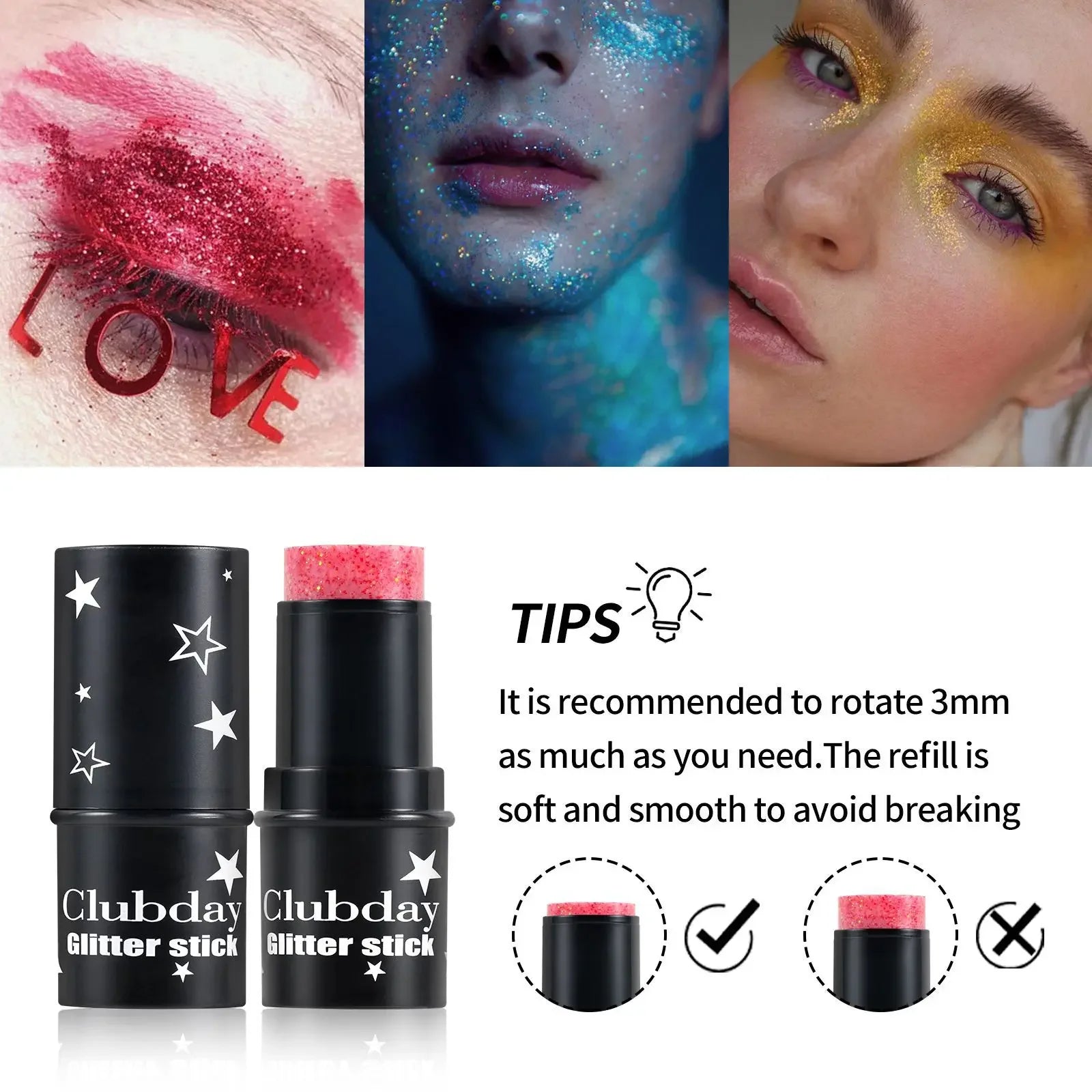 Sticks  paillettes
